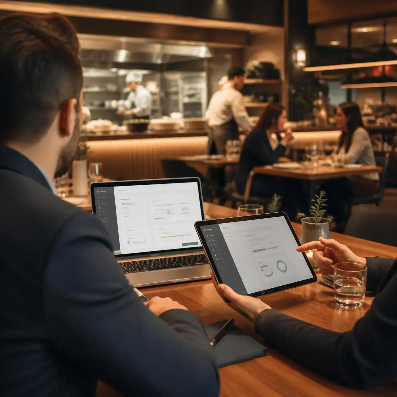 A live walkthrough of Chefgaa's table reservation system