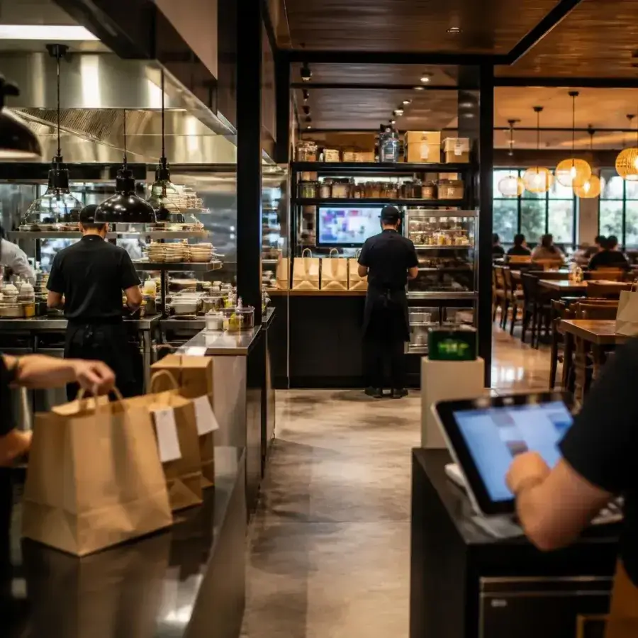 A fast-moving restaurant floor running on Chefgaa